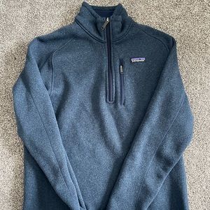 Patagonia men’s better sweater. 1/4 zip
